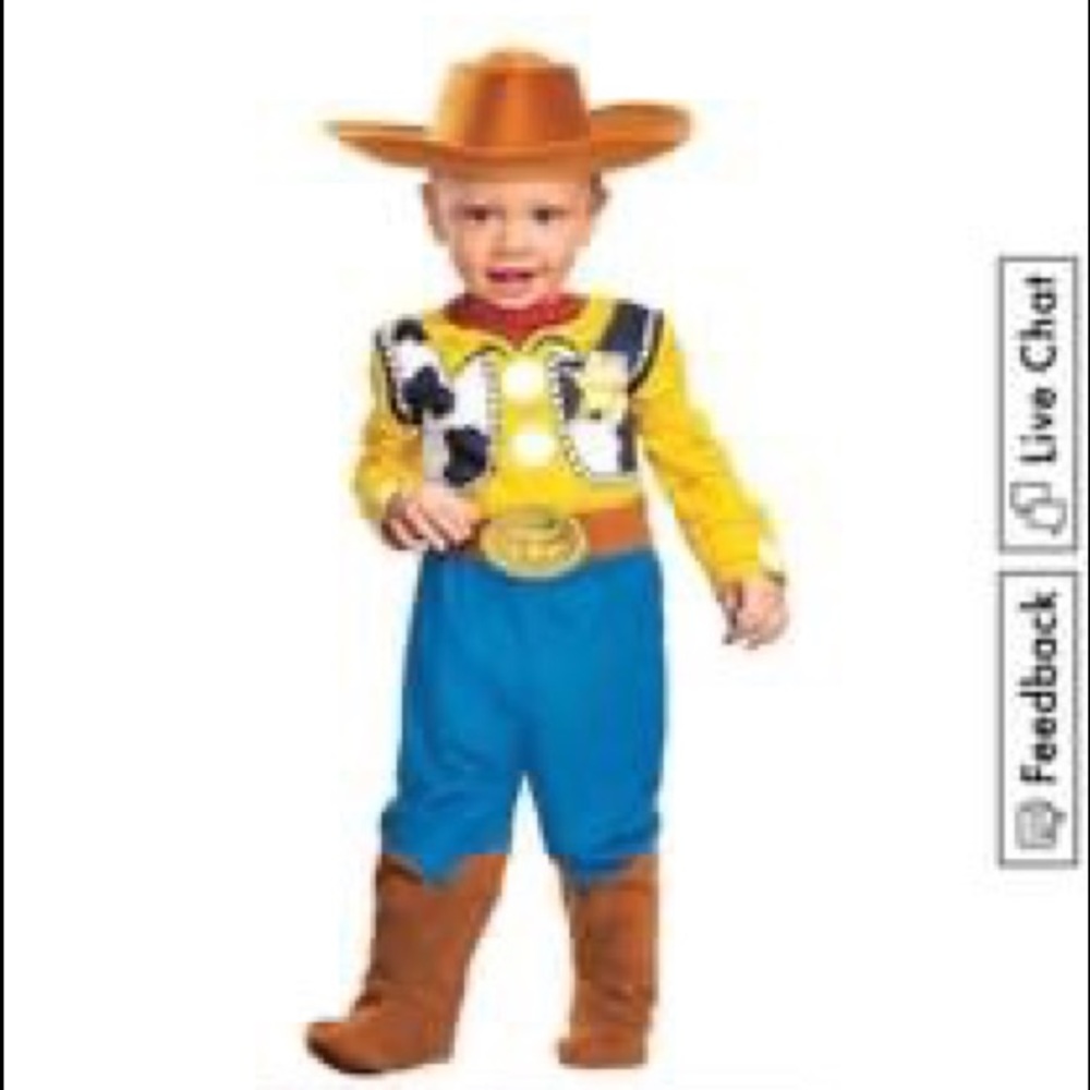 Disney’s Woody costume size 6-12 months